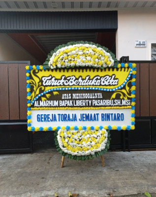 Papan Bunga Duka di Sambuli